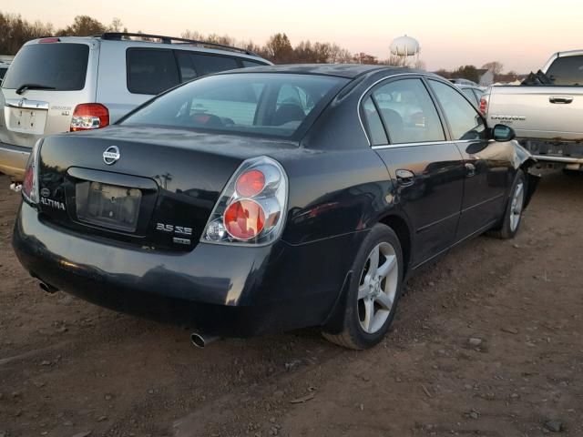 1N4BL11D16C243725 - 2006 NISSAN ALTIMA SE BLACK photo 4