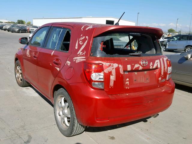 JTKKU10468J000184 - 2008 SCION XD RED photo 3