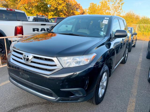 5TDZK3EH5DS123460 - 2013 TOYOTA HIGHLANDER Noir photo 1