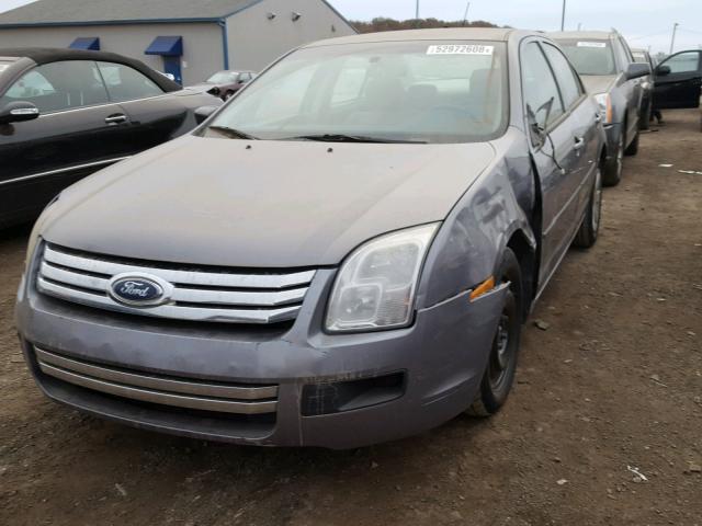 3FAHP06Z27R164774 - 2007 FORD FUSION S GRAY photo 2