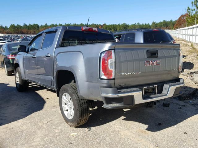 1GTG5CEN6J1134013 - 2018 GMC CANYON SLE SILVER photo 3