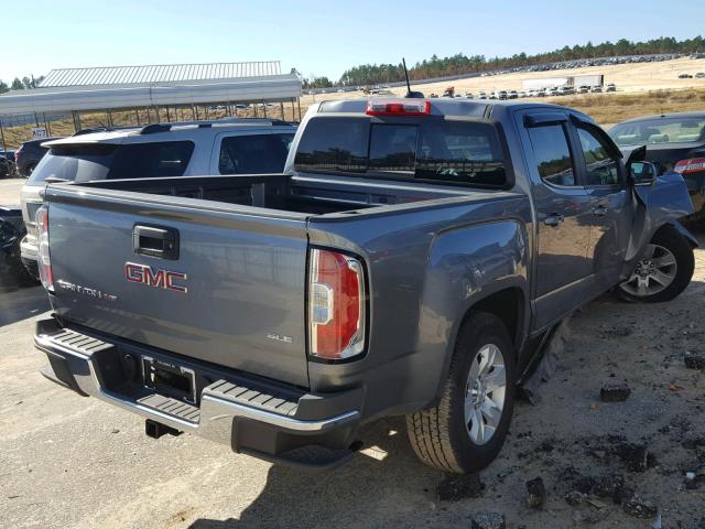 1GTG5CEN6J1134013 - 2018 GMC CANYON SLE SILVER photo 4