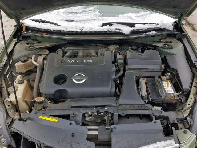 1N4BL21E27N404829 - 2007 NISSAN ALTIMA 3.5 GREEN photo 7