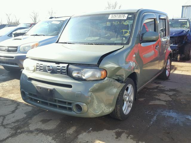 JN8AZ28RX9T115388 - 2009 NISSAN CUBE BASE GREEN photo 2