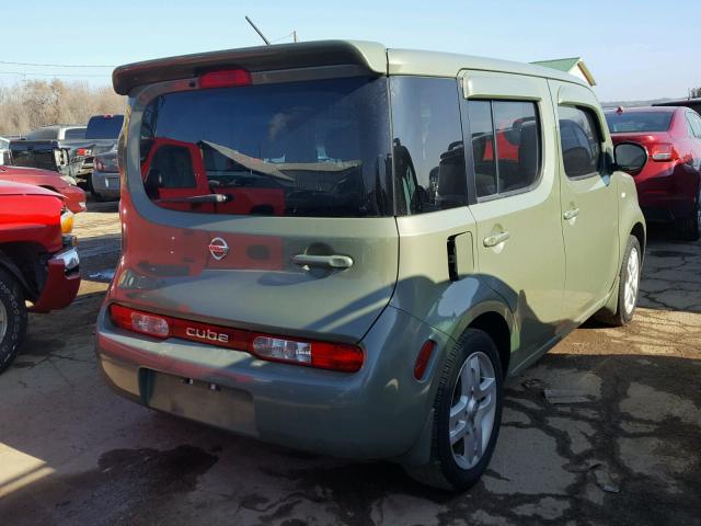 JN8AZ28RX9T115388 - 2009 NISSAN CUBE BASE GREEN photo 4