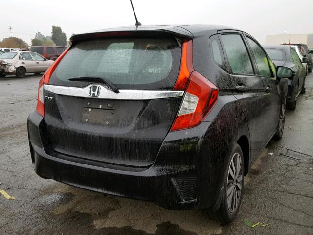 3HGGK5H86FM705070 - 2015 HONDA FIT EX BLACK photo 4