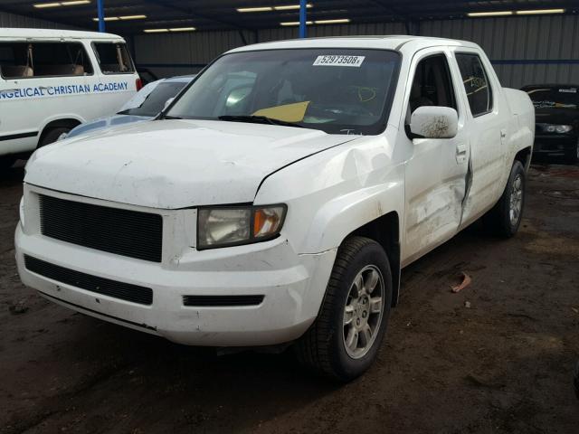 2HJYK16597H544746 - 2007 HONDA RIDGELINE SILVER photo 2