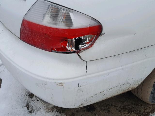 19UYA42413A002556 - 2003 ACURA 3.2CL WHITE photo 10