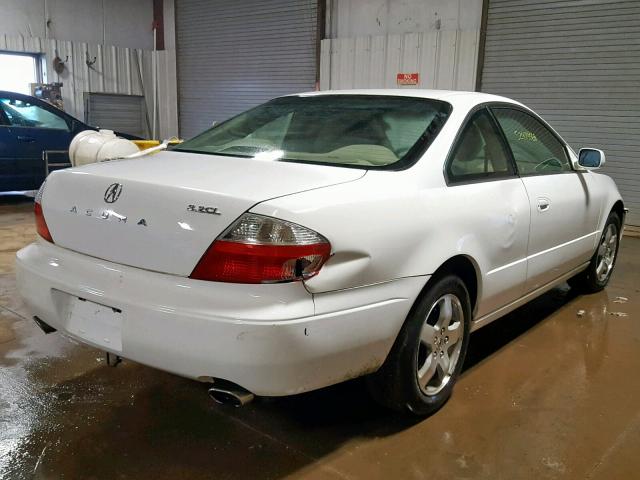 19UYA42413A002556 - 2003 ACURA 3.2CL WHITE photo 4