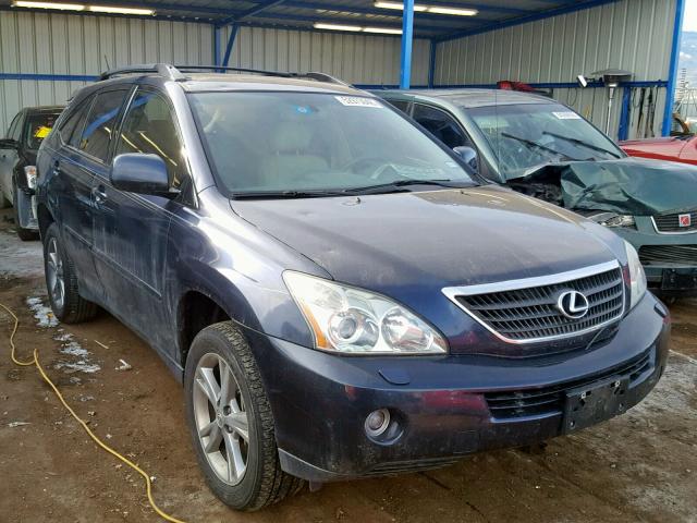 JTJHW31U460031407 - 2006 LEXUS RX 400H BLUE photo 1