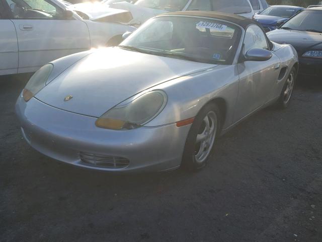 WP0CA2985WS620225 - 1998 PORSCHE BOXSTER GRAY photo 2