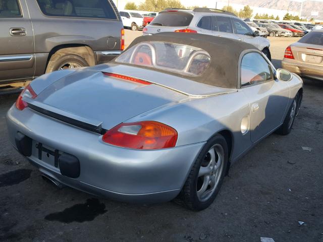 WP0CA2985WS620225 - 1998 PORSCHE BOXSTER GRAY photo 4