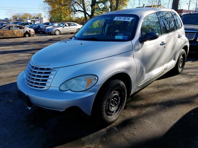 3A4FY58B36T374002 - 2006 CHRYSLER PT CRUISER SILVER photo 2