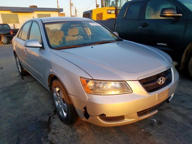 5NPET46C47H297356 - 2007 HYUNDAI SONATA GLS SILVER photo 1