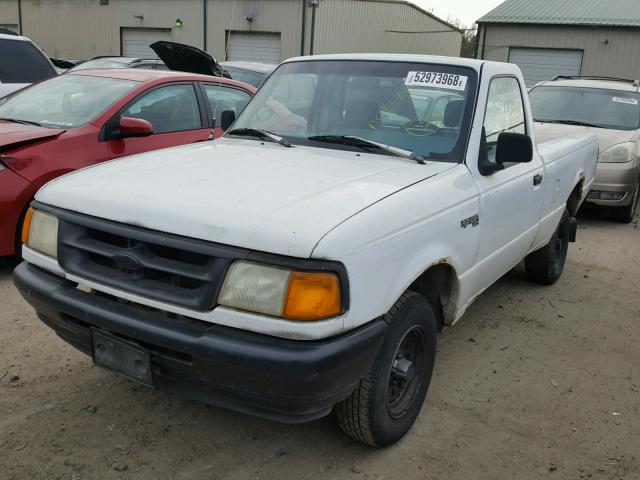 1FTCR10U7PUB19906 - 1993 FORD RANGER WHITE photo 2