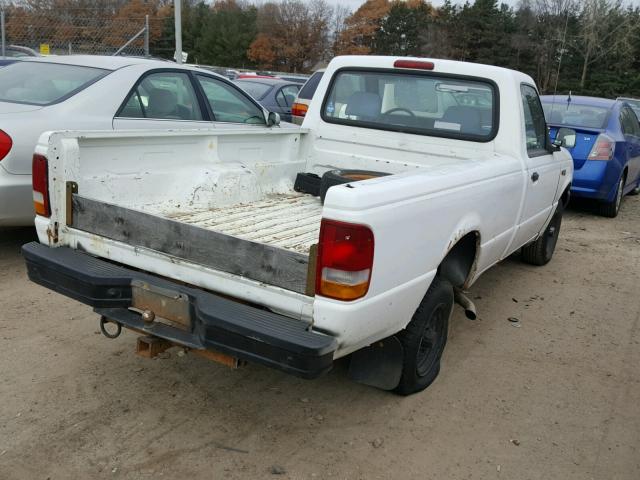 1FTCR10U7PUB19906 - 1993 FORD RANGER WHITE photo 4