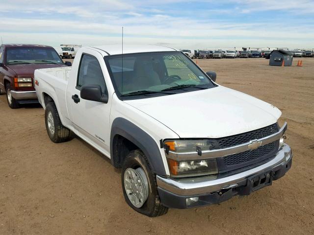 1GCDS148658155257 - 2005 CHEVROLET COLORADO WHITE photo 1