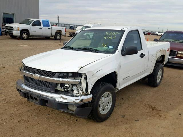 1GCDS148658155257 - 2005 CHEVROLET COLORADO WHITE photo 2