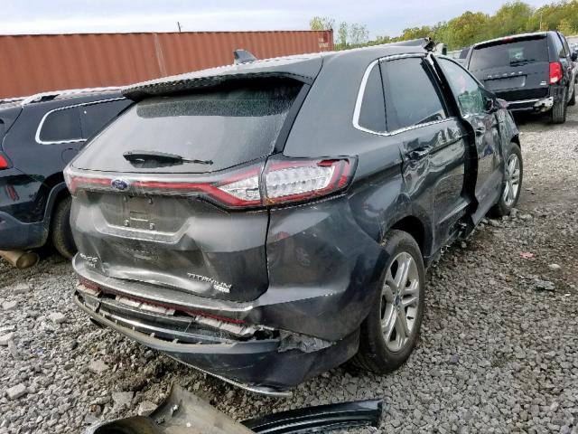 2FMPK3K92JBB44442 - 2018 FORD EDGE TITAN GRAY photo 4