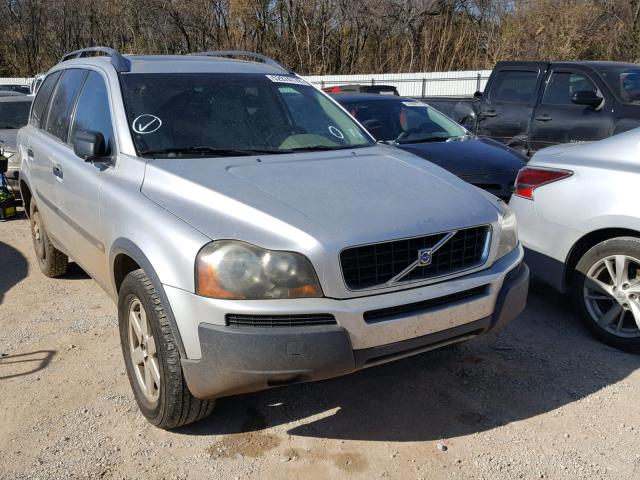 YV1CN59HX41039435 - 2004 VOLVO XC90 SILVER photo 1