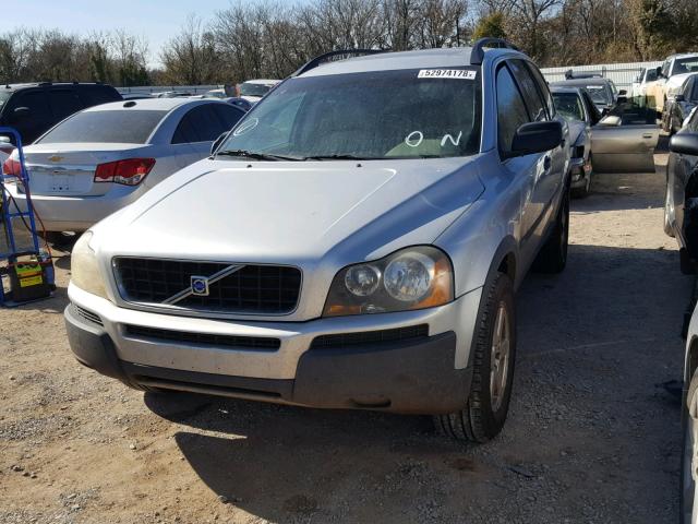 YV1CN59HX41039435 - 2004 VOLVO XC90 SILVER photo 10