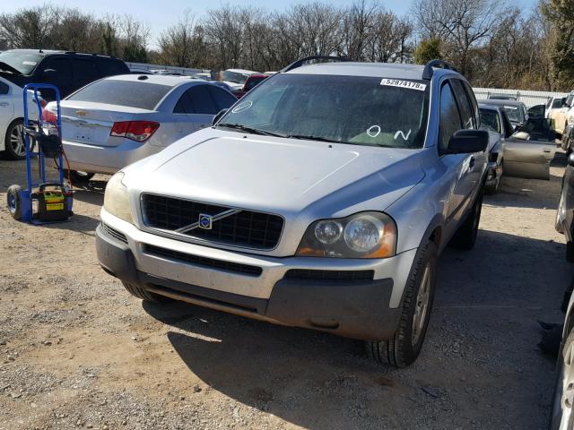 YV1CN59HX41039435 - 2004 VOLVO XC90 SILVER photo 2