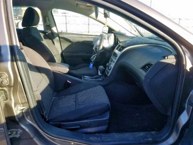 1G1ZC5EU8CF309927 - 2012 CHEVROLET MALIBU 1LT 棕色 照片 5