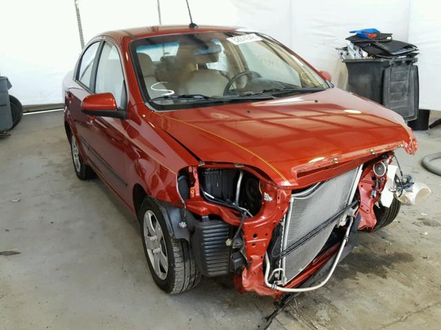 KL1TD5DE8BB137903 - 2011 CHEVROLET AVEO LS RED photo 1