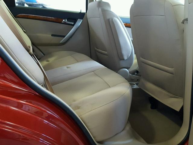 KL1TD5DE8BB137903 - 2011 CHEVROLET AVEO LS RED photo 6