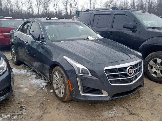 1G6AX5SX1E0172345 - 2014 CADILLAC CTS LUXURY GRAY photo 1