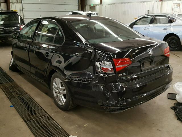 3VW2K7AJ0FM252014 - 2015 VOLKSWAGEN JETTA BASE 黑色 照片 3