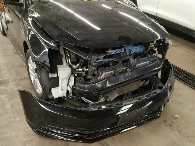 3VW2K7AJ0FM252014 - 2015 VOLKSWAGEN JETTA BASE 黑色 照片 9