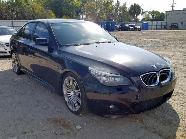 WBANW53538CT48097 - 2008 BMW 550 I BLACK photo 1