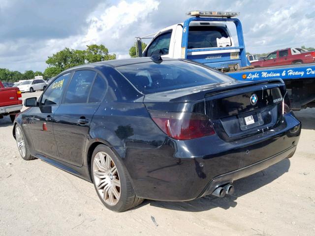 WBANW53538CT48097 - 2008 BMW 550 I BLACK photo 3