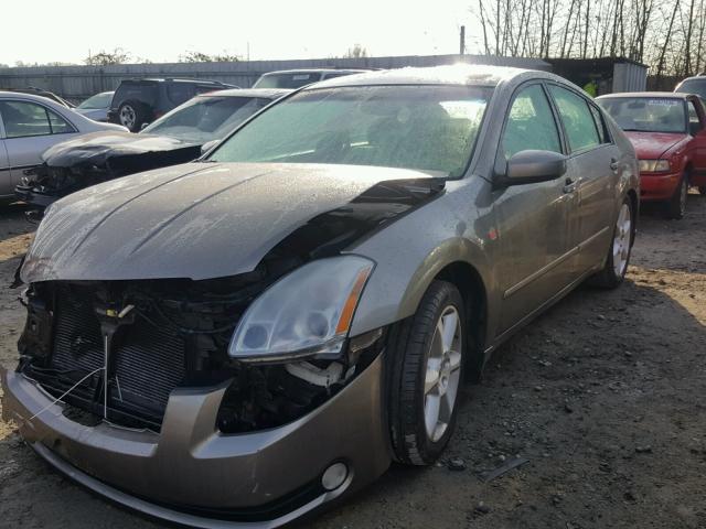 1N4BA41E44C919758 - 2004 NISSAN MAXIMA SE BEIGE photo 2