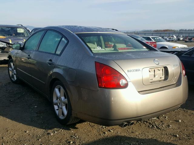 1N4BA41E44C919758 - 2004 NISSAN MAXIMA SE BEIGE photo 3