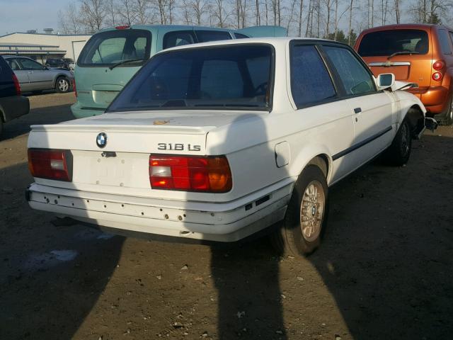 WBAAF9314MEE66034 - 1991 BMW 318 IS WHITE photo 4