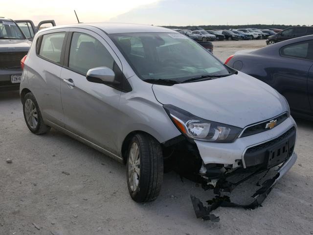 KL8CD6SA1JC470685 - 2018 CHEVROLET SPARK 1LT SILVER photo 1