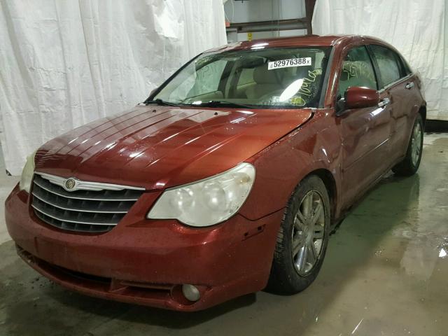 1C3LC66M37N646720 - 2007 CHRYSLER SEBRING LI RED photo 2