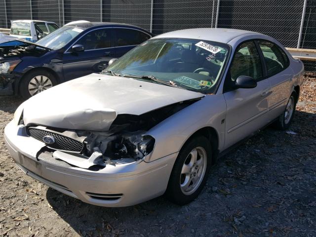 1FAFP55S84G165357 - 2004 FORD TAURUS SES SILVER photo 2