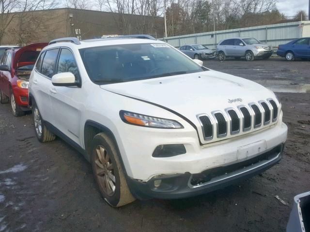 1C4PJMDS8HW556760 - 2017 JEEP CHEROKEE L WHITE photo 1