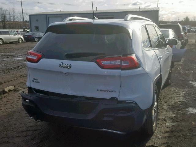 1C4PJMDS8HW556760 - 2017 JEEP CHEROKEE L WHITE photo 4