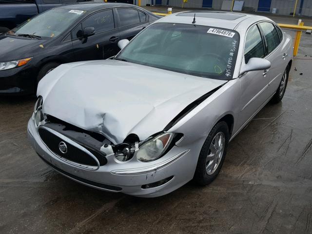 2G4WD532751181453 - 2005 BUICK LACROSSE C SILVER photo 2