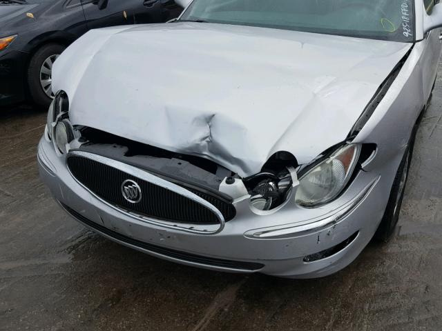 2G4WD532751181453 - 2005 BUICK LACROSSE C SILVER photo 9