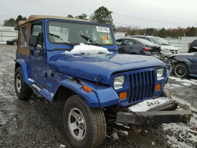 1J4FY29S1RP424983 - 1994 JEEP WRANGLER / BLUE photo 1