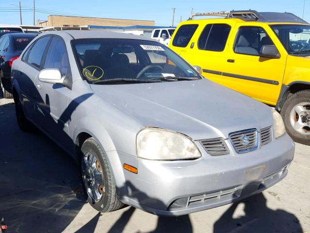 KL5JD56Z95K142943 - 2005 SUZUKI FORENZA S GRAY photo 1