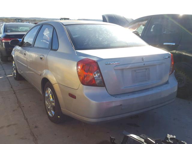 KL5JD56Z95K142943 - 2005 SUZUKI FORENZA S GRAY photo 3