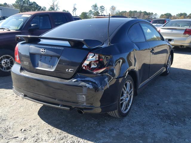 JTKDE167X70190857 - 2007 TOYOTA SCION TC 黑色 照片 4