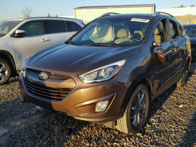 KM8JUCAG9FU972408 - 2015 HYUNDAI TUCSON LIM BROWN photo 2