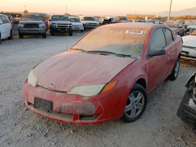 1G8AM15FX7Z112848 - 2007 SATURN ION LEVEL RED photo 2